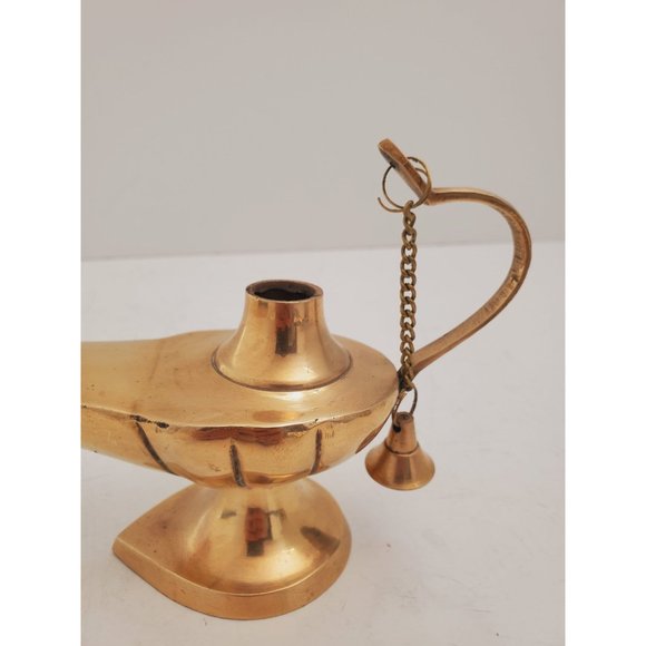 Vintage Brass Stick/Cone Incense Burner small burner with lid, made in i… - Picture 7 of 10